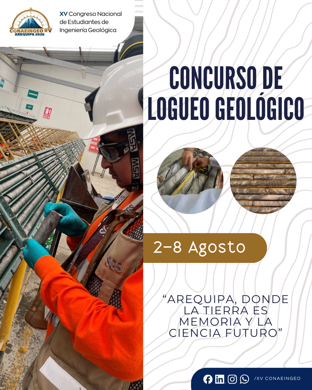 Flyer Logueo Geológico
